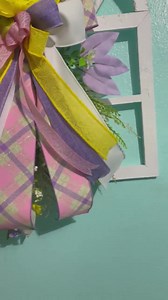 Spring Floral Window Door Hanger - Etsy UK