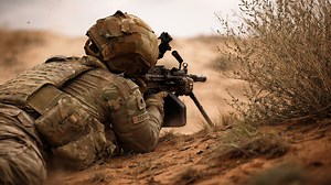 US and Syrian forces conduct infantry maneuver training
