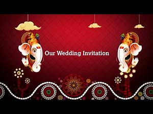 Best Wedding Invitation video template