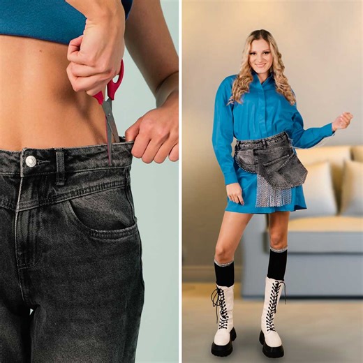 217K views · 1.2K reactions | Cool ways to reuse your old jeans | 5-Minute Crafts | Facebook