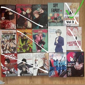 assorted manga $5-$10 (Fruits basket, soul eater,... | Depop