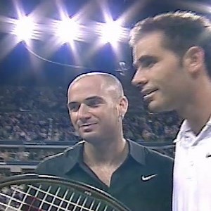 Sampras. Agassi. Four tiebreak sets. Jim Courier tells us why no US Open moment tops the 2001 men's QF between these American legends. | US Open Tennis Championships