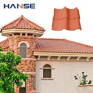 [Hot Item] Clay Interlocking Roof Tile Terracotta Red Concrete Steel Roof Tile/Metal Roofing Sheets/Roof Tiles High-Strength Roof Tiles for Villa