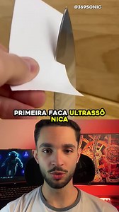 A Faca Ultrassônica é Real! #curiosidades #tecnologia #facas | cuba ultrasonica limpeza