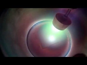 Bright green copper plasma / Copper PVD / Copper self sputtering