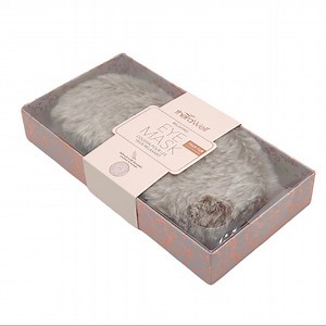 TheraWell Relaxing Faux Fur Eye Mask | Lavender Scented‎ | Heat & Cold Therapy