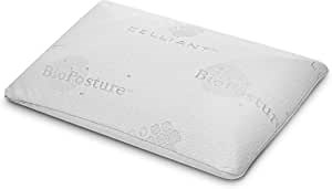 Smart Temp Memory Foam Doctor Recommended Therapeutic Traditional Twin Pillow for Comfort and Pain Relief - Firm, Cool Sleeping Aid for Side & Back Sleepers - Breathable CELLIANT Casing
