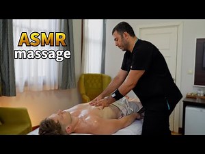 ASMR (No Talking) Full Body Swedish Massage in My Hotel Room