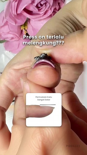 Fix Press-On Nails That Feel Too Curved — Easy Nail Hack