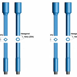 [Hot Item] API Kelly Drilling Tools Oil Well Tool Rotary Kelly