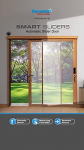 Step into comfort with Fenesta Automatic Slider Doors - advanced technology, sleek design, and effortless access for your home. | Fenesta Windows | Facebook