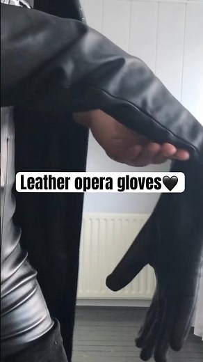 Leather opera Gloves 🖤