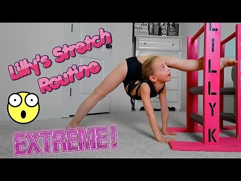 Lilly K • EXTREME Flexibilty • Age 8 • Dance Moms Tutorial