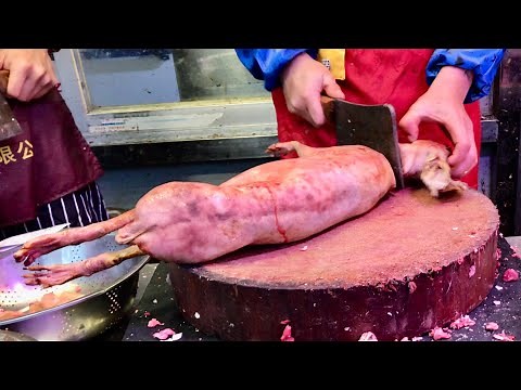 How to Butcher Rabbits Perfectly for Cooking | Ultimate Huge Rabbit Cutting & Chopping Video