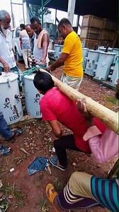 11K views · 62 reactions | Distribution transformer carrying process #transformers #electricity #lineman | Lineman24.com | Facebook