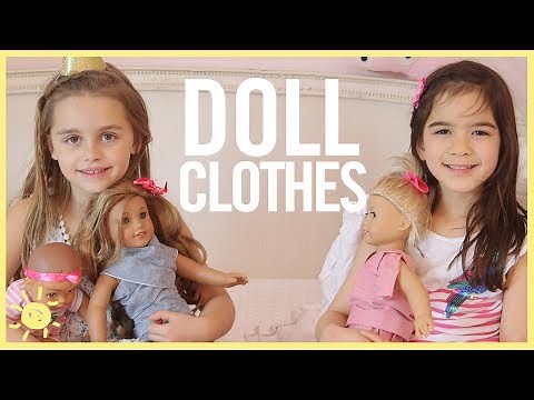 STYLE & BEAUTY | DOLL CLOTHES (Easy, No Sew Tutorial!)