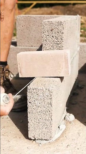 How to Attach the Perfect Stringline... #blockwork #bricky #DIY