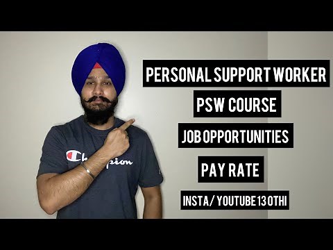 PSW Course In Canada 🇨🇦 | Personal Support worker / Health care Aid | Gateway to Nursing | 13 Othi