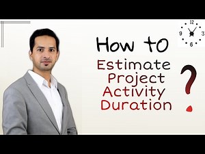 How to estimate duration of a Project Activity - by Ali Al Ahmed, PMP