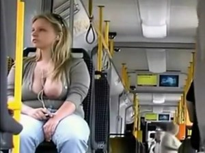 Huge tit accidentally falls out of blouse