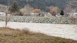 River levels subsiding Thursday in Merritt after storm caused waterways to swell