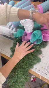By popular demand here is how I prep by swag base with mesh. The full tutorial is on my you tube page. Link below | Nadia's Crafty Corner