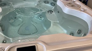 Take a look at this beautiful Hydropool hot tub model 720, seats 6-7 people, powered by Self-cleaning Technology, has two hydrotherapy jet pumps and four zones with patented wellness programs! Also the duck in the hot tub is 50% off along with toys, rafts, goggles and light up items..no limit!! | Valley Pool & Spa | Facebook