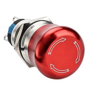 [Hot Item] Emergency Stop Button Switch Quick Wiring Terminal Push Button Switch Simple Connection