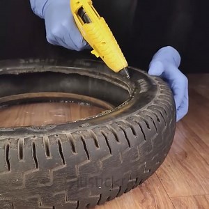 148K views · 247 reactions | Amazing waterfall fountain using tire and concrete ⛲ #tire #concrete #waterfall | RusticKraft | Facebook