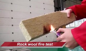Fire test of insulation core material, The product is more resistant to fire and has more usage scenarios #brdeco | BRD Insulation Panels
