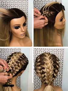4.2K views · 40 reactions | Easiest way to get triple weave braid look  | Fashion Everyday | Facebook