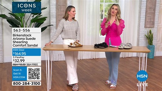 You are watching HSN ICON: Birkenstock Footwear - All On Free Shipping on HSN.💙📺 Shop the show here: https://bit.ly/HSNRecentlyAired Catch up on the shows you missed and discover where shopping comes alive on the QVC & HSN Streaming Service: https://bit.ly/HSNplus | HSN
