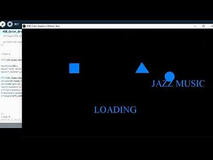 HSB_Color_Graphics_Motion_Text by Java Script of Processing