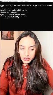 Create tables in SQL step-by-step 🗄️ | Easy explanation with examples | #dbdiagram #cbse #class12