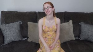 DSC12-1) Petite Spinner Reagan Reid Gives Old Man Deepthroat Blowjob Is Fucked Doggystyle & Missionary with Creampie