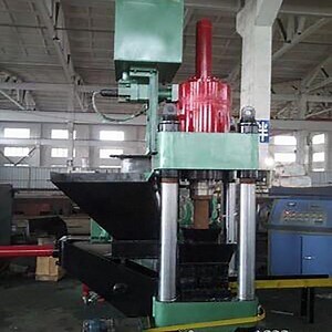 [Hot Item] Full Automatic Waste Compactor Scrap Metal Chip Briquetting Press Machine
