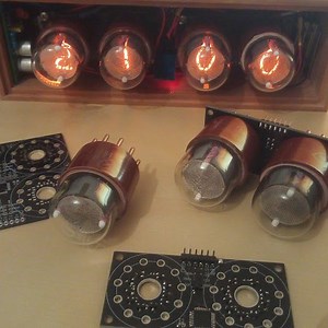 Low cost dual Nixie Driver
