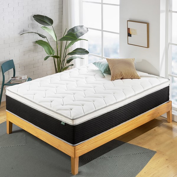 Zinus Spa Sensations 13" Classic Pocket Spring Hybrid Mattress, Adult, Queen - Walmart.com