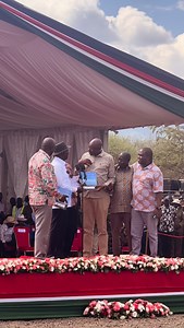 3.1K views · 672 reactions | Dr. Eric Ruto presenting to President William Ruto the Baringo Vision 2050 Investment Booklet during the Kimalel Annual Goat Auction, a flagship event that brings together livestock farmers, investors, policymakers, and development partners from across the country.#update #fy #fyp #nairobi #viral | John Macharia | Facebook
