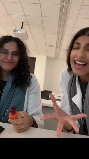 Science Experiment Demonstration in Classroom Setting