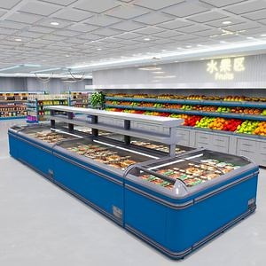 [Hot Item] Store Layout Design Supermarket Design Layout Modern Shelf