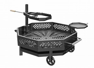 Ø 0,75m/29,5" Outdoor Portable Fire Pit - Etsy Australia