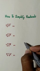 1.2M views · 15K reactions | How to Simplify Radicals #math #tricks | Learn with Shakil | Facebook
