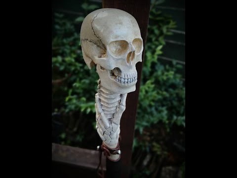 Full Skull Walking Stick Video
