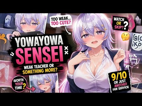 Hent@i is back dude || yowayowa sensei hindi review || #hentai #anime