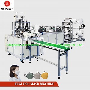 [Hot Item] Kf94 Non-Woven Face Mask Making Machine Factory Supplier with PLC Ultrasonic Welding