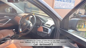 MG Hector Plus 7 Seater Model - 2022 Diesel 2.0 Select Manual Transmission KM - 33,000 Price - 18,80,000 Negotiable Thirmullaivoyil Call - 8610666073 #mghector #carsales #usedmghector #secondhandmg | Nellai Vision | Facebook