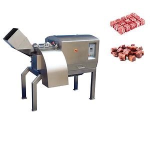 [Hot Item] Frozen Meat Cutter Machine SUS304 Stainless Steel Meat Cubes Slices Strips Cutter Machine