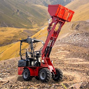 [Hot Item] 600kg Loading Weight 7.5kN Tractive Effort Small Wheel Loaders with EPA Euro 5 Engine