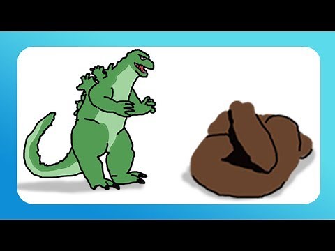 GODZILLA POOP - Godzilla Official Main Trailer PARODY (2014)